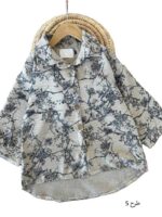شومیز آبرنگی دخترانه طرح دار - Image 4