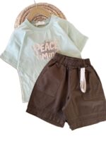 تیشرت شلوارک اسپرت Peace - Image 2