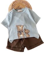 تیشرت شلوارک اسپرت چند طرح - Image 2