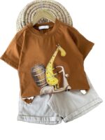 تیشرت شلوارک اسپرت چند طرح - Image 3