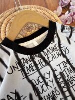 تیشرت و شلوارک جین بیرونی پسرانه luckytime - Image 4