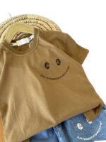 تیشرت و شلوارک بیرونی پسرانه استیکر لبخند - Image 10