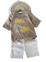 تیشرت و شلوارک بیرونی دخترانه Turtles - Image 3