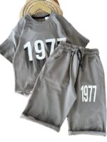 تیشرت و شلوارک راحتی پسرانه 1977 - Image 2