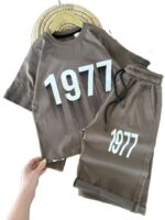 تیشرت و شلوارک راحتی پسرانه 1977 - Image 4