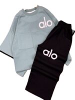 تیشرت و شلوارک راحتی اسپرت alo - Image 2