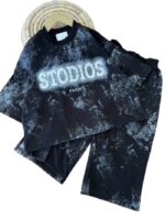 تیشرت باکسی و شلوارک راحتی اسپرت Stodios - Image 3