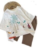 تیشرت و شلوارک اسپرت طرح بندی - Image 4