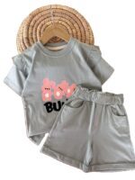 تیشرت و شورتک راحتی دخترانه BUNNY - Image 5