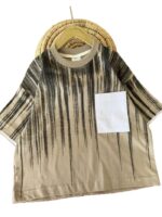 تیشرت باکسی بیرونی پسرانه جیب دار - Image 5