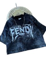 کراپ بیرونی دخترانه fendi - Image 4