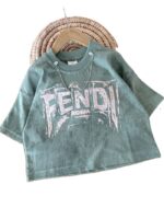 کراپ بیرونی دخترانه fendi - Image 2