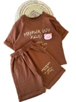 تیشرت و شلوارک پنبه راحتی اسپرت MAYFAIR - Image 2