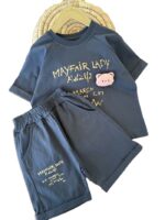 تیشرت و شلوارک پنبه راحتی اسپرت MAYFAIR - Image 5