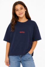 تیشرت باکسی دخترانه spicg - Image 2