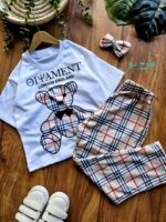 تیشرت و شلوار دخترانه بنیتا - Image 2