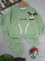 بلوز و شلوار دخترانه LOVE baby - Image 4