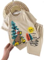 تیشرت شلوارک راحتی پسرانه day - Image 2