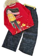 بلوز شلوار دخترانه گیسو