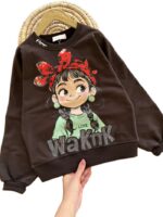 بلوز دخترانه پاپیون قرمز - Image 5