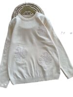 بلوز بافت دخترانه برگ - Image 4