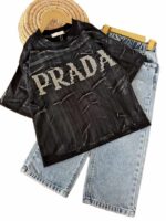 تیشرت تک پسرانه Prada