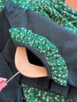 کت و سارافن بیرونی دخترانه آنیتا همراه با گیره - Image 5