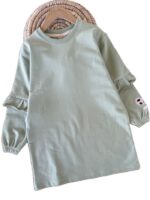 تونیک دخترانه گلدوزی پروانه - Image 3