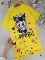 تیشرت و شلوارک دخترانه LABUBU - Image 3