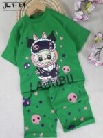 تیشرت و شلوارک دخترانه LABUBU - Image 4