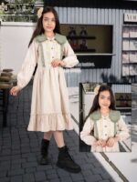 پیراهن دخترانه گلدوزی - Image 6