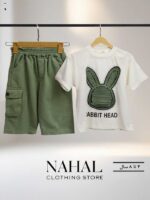 تیشرت و شلوارک دخترانه RABBIT