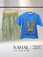تیشرت و شلوارک دخترانه RABBIT - Image 2