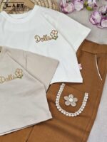 کراپ و شلوار دخترانه نبات - Image 4