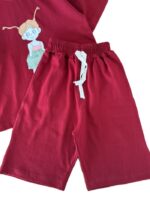 تیشرت و شلوارک پنبه راحتی دخترانه جودی - Image 6