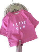 تیشرت و شلوارک پنبه دخترانه LIKE - Image 4