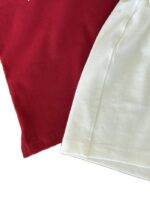 تیشرت باکسی و شلوارک راحتی دخترانه دو طرح - Image 6