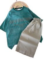 تیشرت و شلوارک کتان بیرونی پسرانه GIVENCHY - Image 2