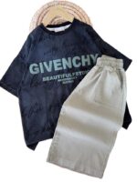 تیشرت و شلوارک کتان بیرونی پسرانه GIVENCHY - Image 4