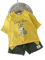 تیشرت باکسی شلوارک پسرانه club