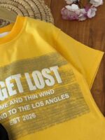 تیشرت و شلوارک کتان بیرونی پسرانه lost - Image 6