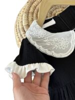 پیراهن موسیلین دخترانه بیرونی دلسا - Image 2