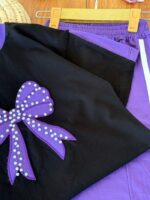 تیشرت و شلوار راحتی دخترانه دلارا - Image 6