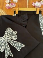 تیشرت باکسی و شلوار پاپیون تور - Image 3