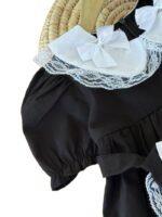 پیراهن آستین کوتاه بیرونی دخترانه بروا همراه با کیف - Image 4