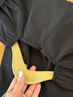 پیراهن آستین کوتاه بیرونی دخترانه جلو دکمه - Image 4