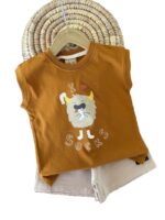 تاپ و شلوارک پنبه راحتی پسرانه داوین