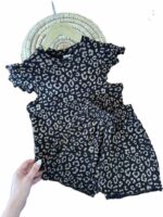 تاپ آستین فرشته و شورتک دخترانه نازلی - Image 2