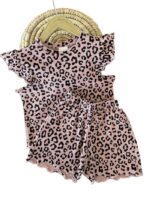 تاپ آستین فرشته و شورتک دخترانه نازلی - Image 5