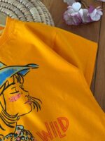 تیشرت شلوارک راحتی دخترانه کابوی - Image 5